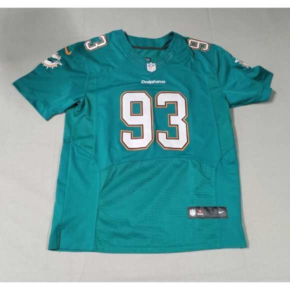 Ndamukong Suh Miami Dolphins Jersey Size 44 Nike On Field #93 - Picture 1 of 12